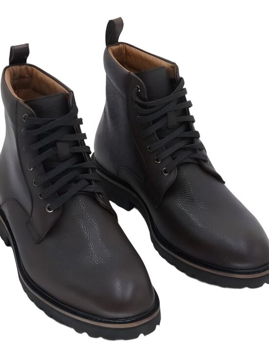 Donald Pliner Men\'s Joplin Lace-Up Boots Cappuccino Size 7 main image 6